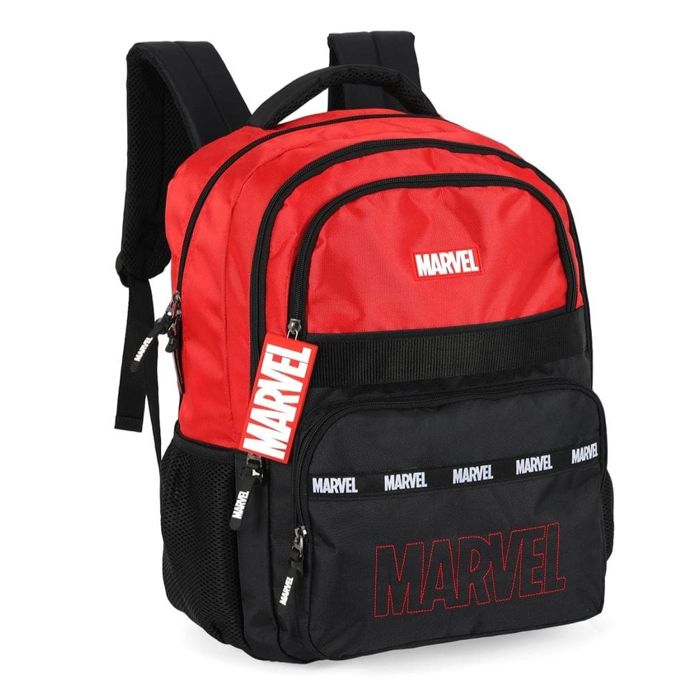 Mochila De Costa Juvenil Escolar Vermelho Marvel Up4you