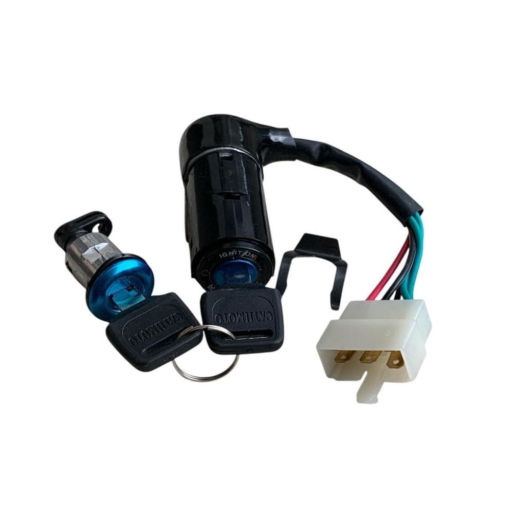 Kit Chave Ignição Contato Miolo Honda Biz 100 1998 A 2005