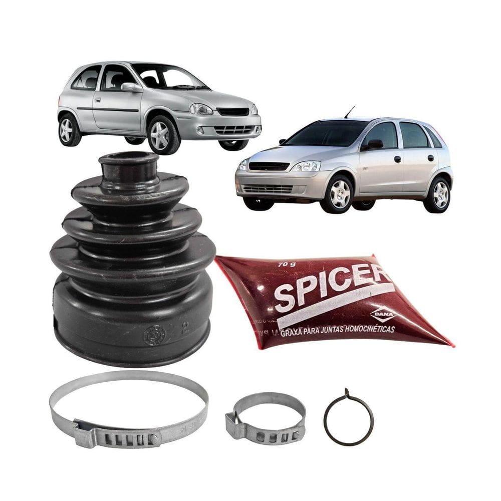 Par Reparo Coifa Homocinetica Para Corsa 1.0 99 A 14 Roda