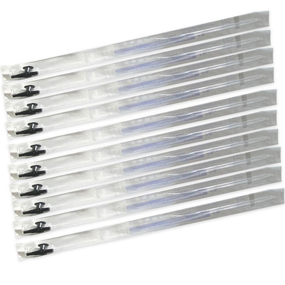 Sonda Aspiração Traqueal Válvula 10Fr Foyomed 10 Unidades