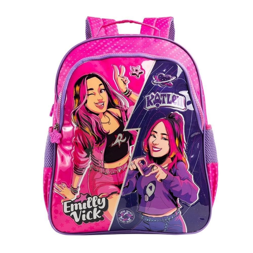 Mochila Infantil De Costas Escolar Emily Vick 15602