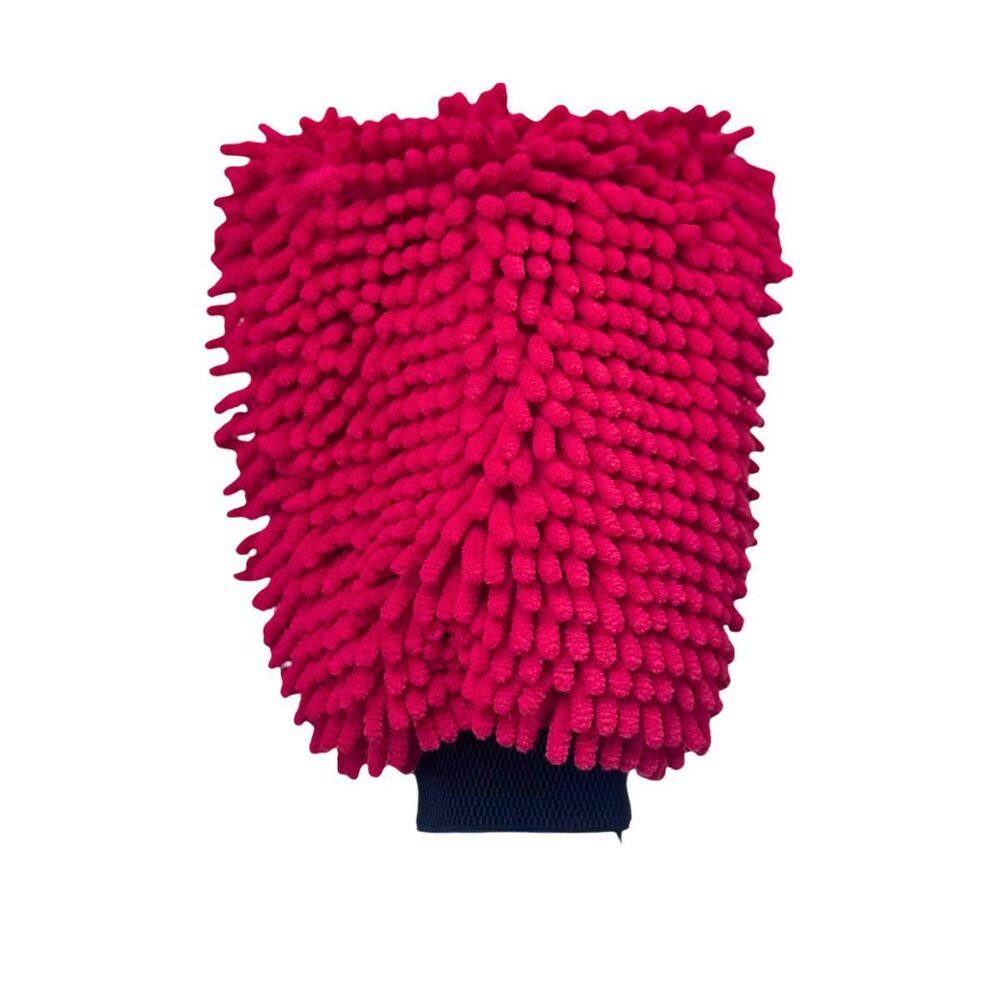 Luva De Lavagem Com Tentaculos Vermelha 26X22Cm Lincoln