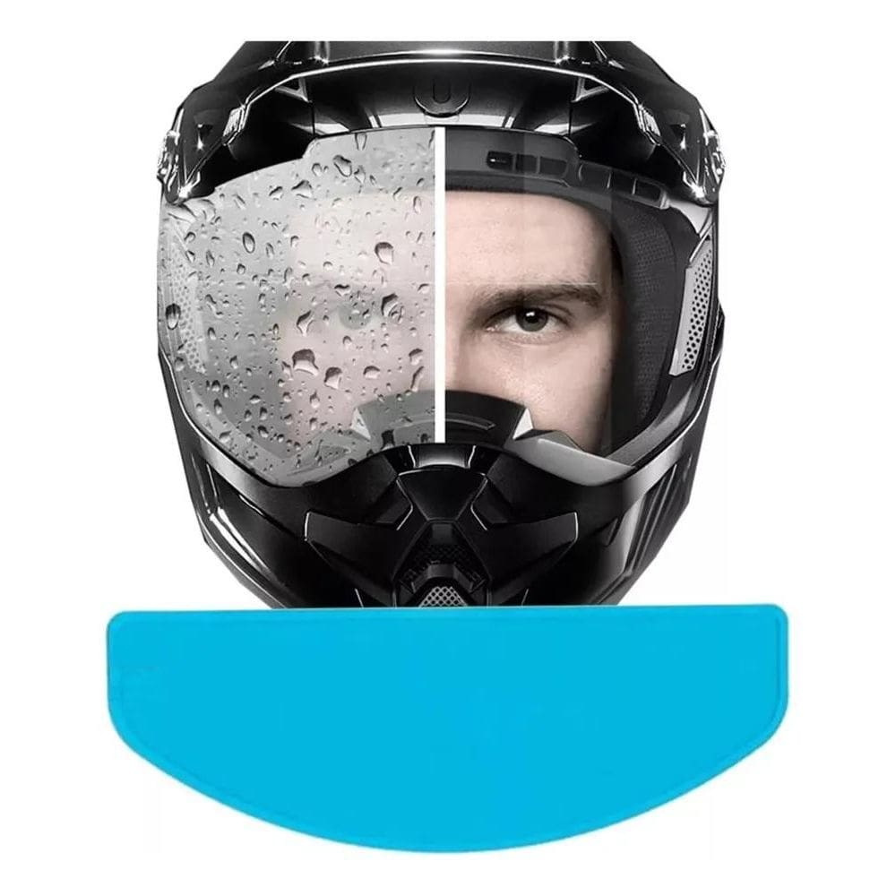 2X Película Viseira Anti Embaçante Capacete Universal Pinloc