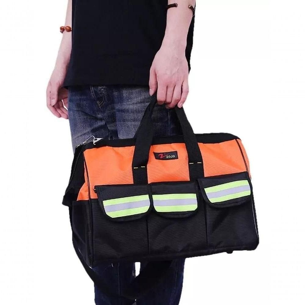 Bolsa Ferramentas Mao Refletiva Resistente Organizacao Facil