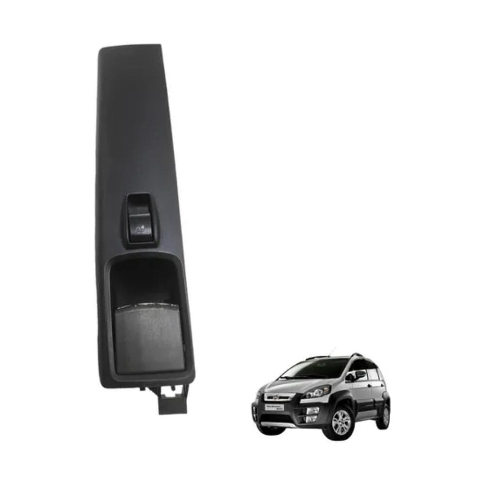 Maçaneta Botão Vidro Fiat Idea Diant 735377845