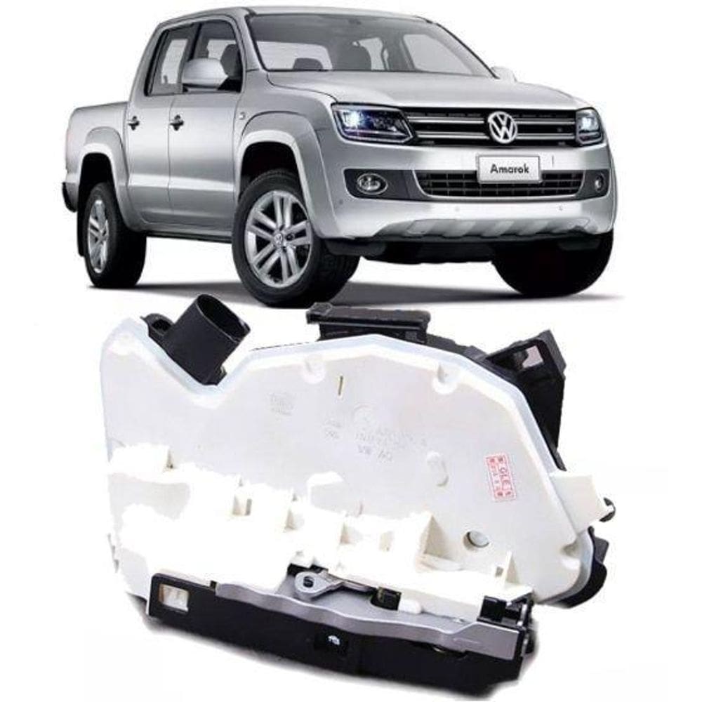 Fechadura Elétrica Porta Dianteira Direita Amarok Tiguan 06