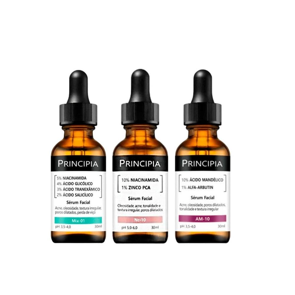 Kit Trio Principia Antiacne Nc-10 + Mix-01 + Am-10