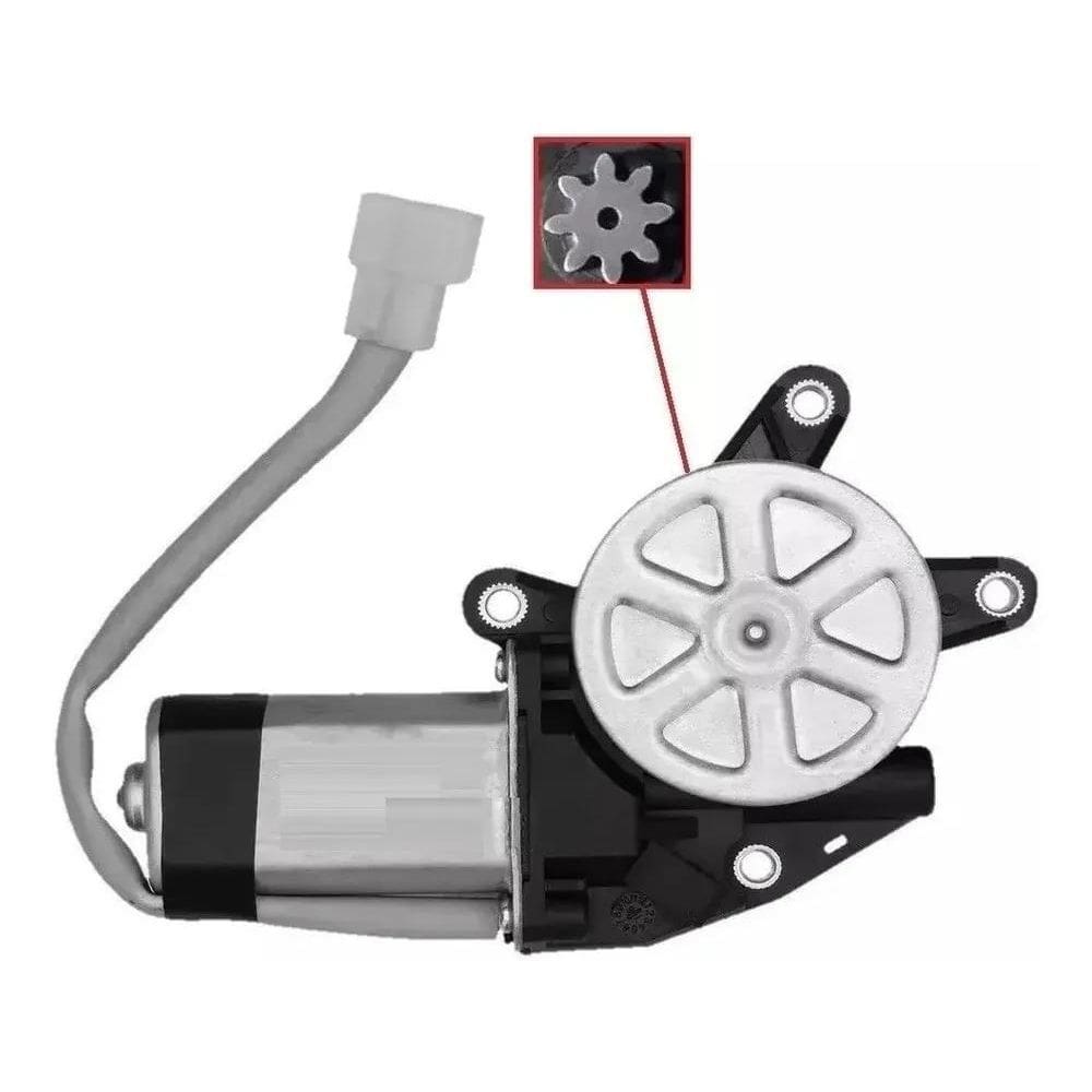 2X Motor Vidro Elétrico Modelo Mabuchi Universal 12V 8D Cinz