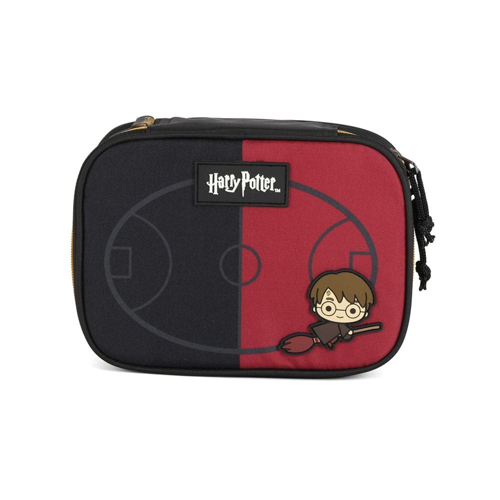 Estojo Box Escolar Meninos Harry Potter 100 pens Juvenil