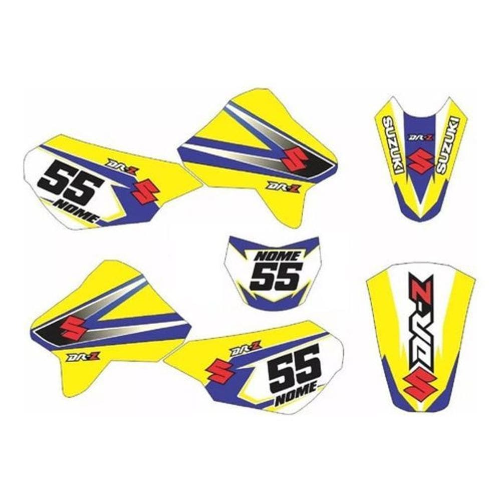Kit Adesivos Suzuki Dr-Z 400