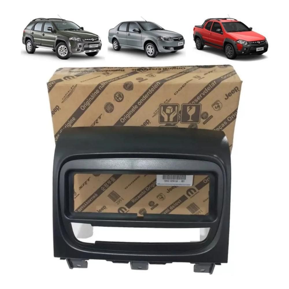 Moldura Rádio Palio Weekend Siena Strada 13/20 - Mopar