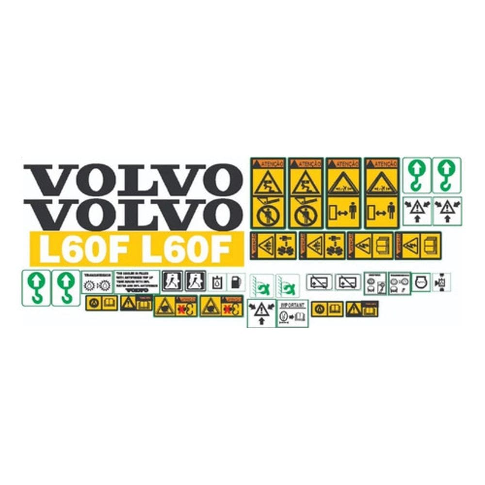 Kit Adesivos Volvo L60F