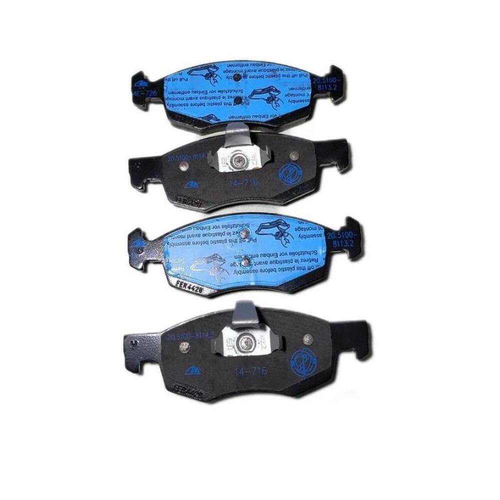 Fiat Doblo Jogo De Pastilhas Freio Dianteira Genuíno