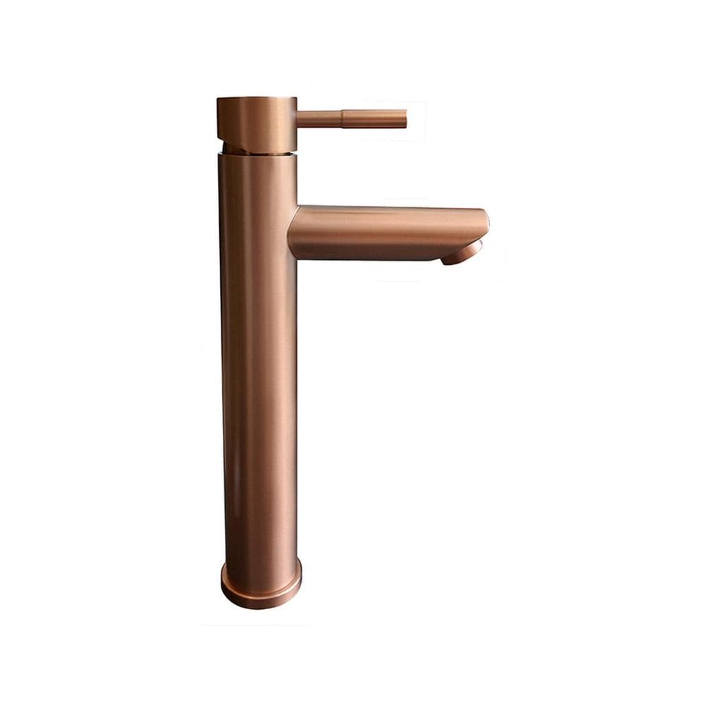 Torneira De Banheiro Monocomando Bica Alta Rose Gold Rta 708