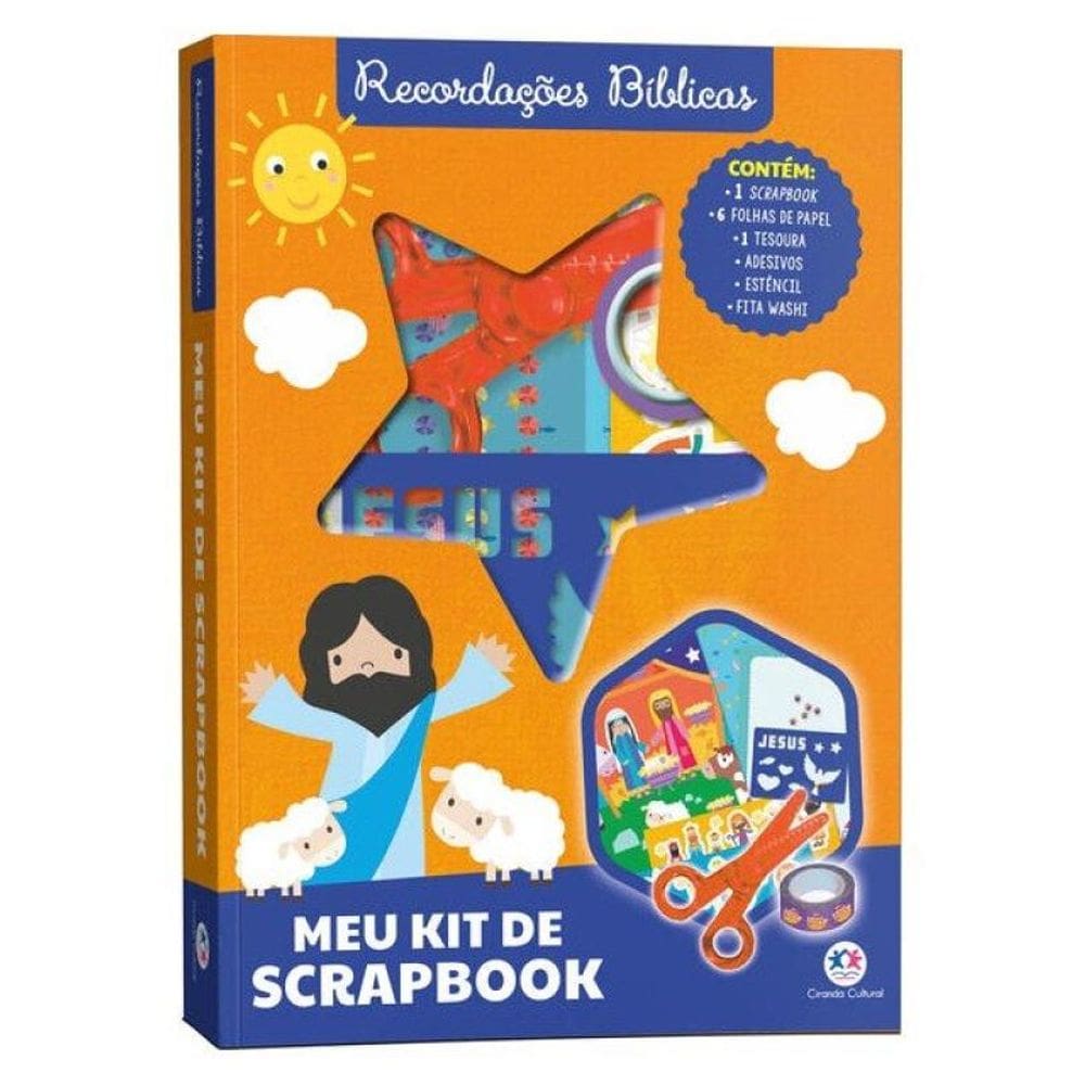 Recordações Bíblicas - Meu Kit De Scrapbook
