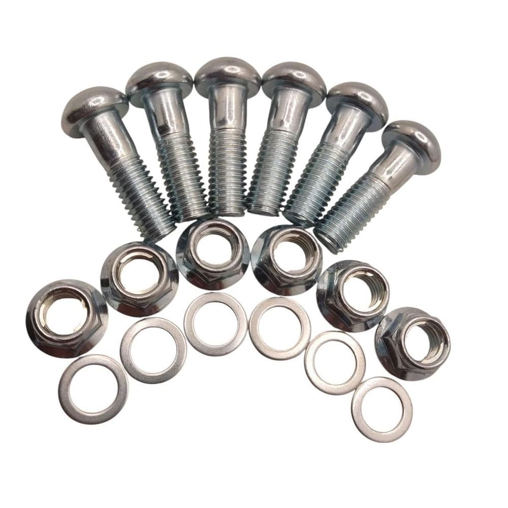 Kit 6 Parafusos Prisioneiro Da Coroa C/Porca Nx 400 Falcon