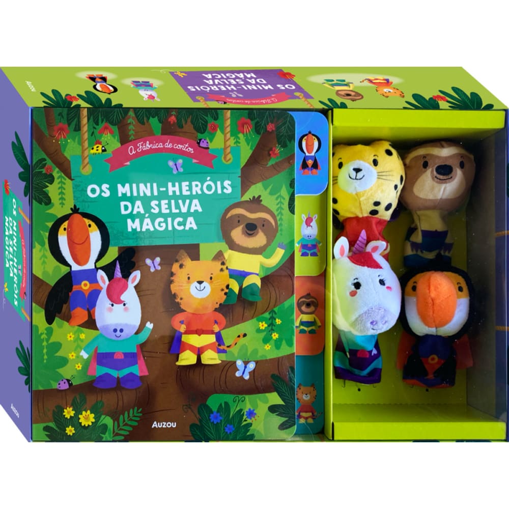 A Fábrica De Contos : Os Mini-Heróis Da Selva Mágica