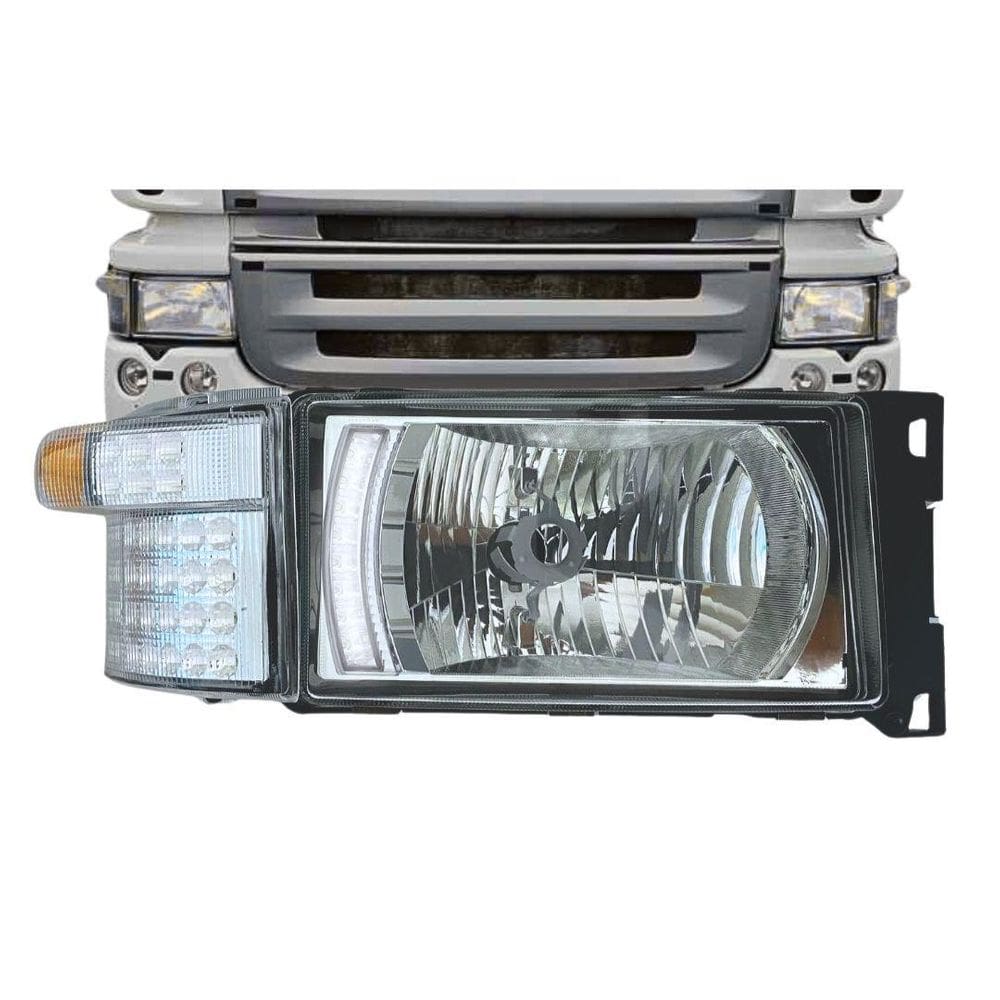 Farol E Lanterna Pisca Seta Drl Led Para Scania S4 Ld