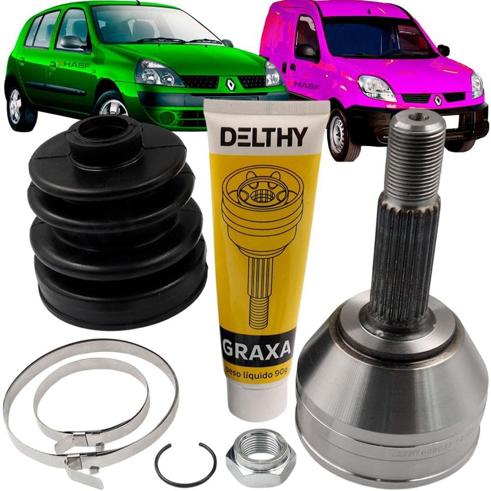 Junta Homocinetica Clio Kangoo 1.0 1.6 2000/2013 21X22 S/Abs