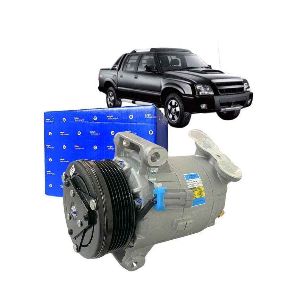 Compressor Ar Para Gm S10 2.4 2000 A 2010 Delphi Cs20020