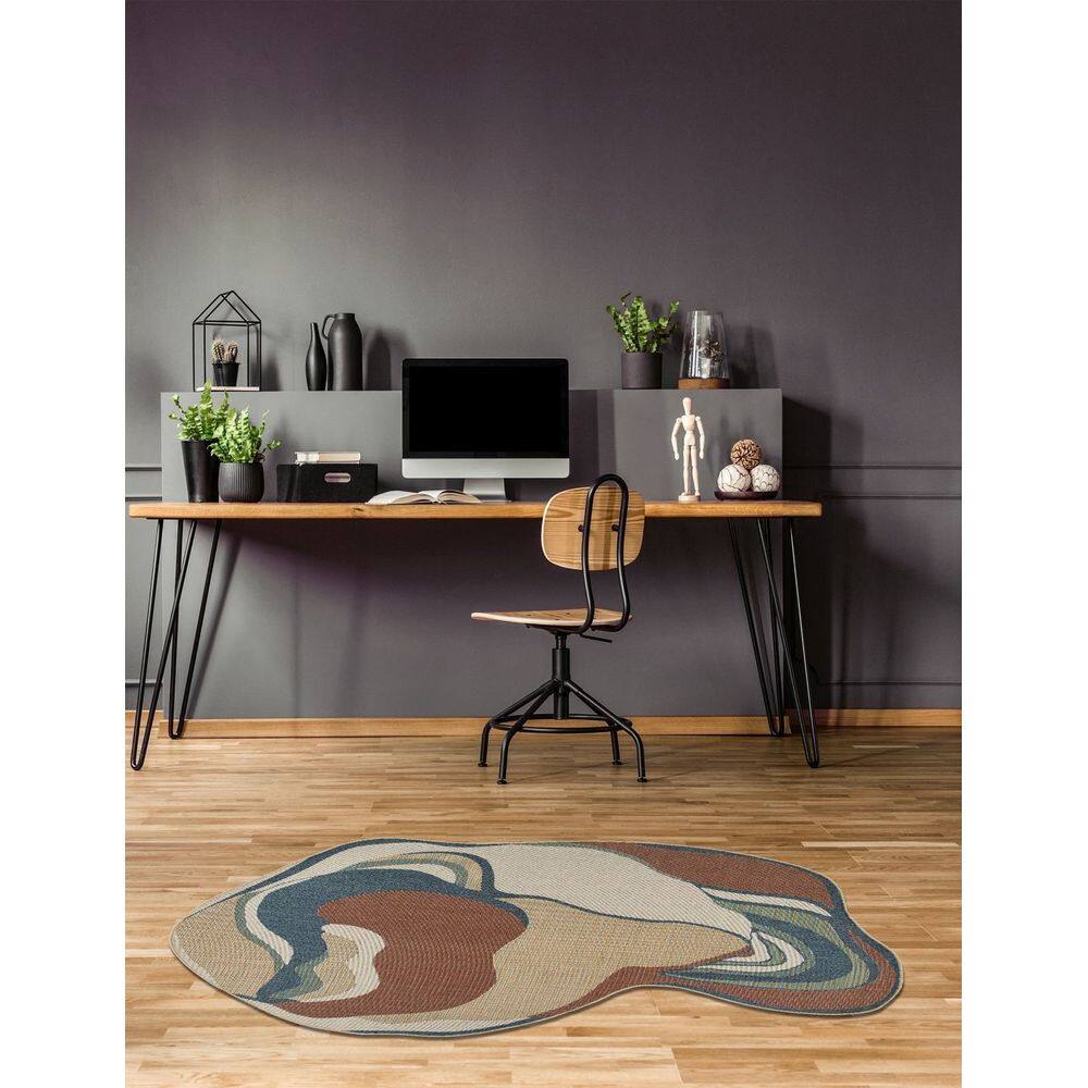 Tapete Egípcio Orgânico Onega 240x300cm  - Desenho 01