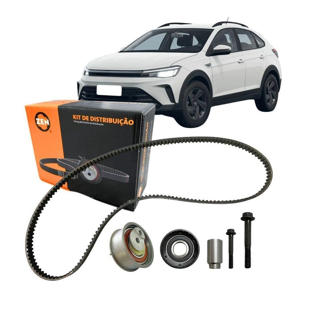 Kit Polia Tensor Correia Dentada Para Nivus 1.0 Tsi Ea211
