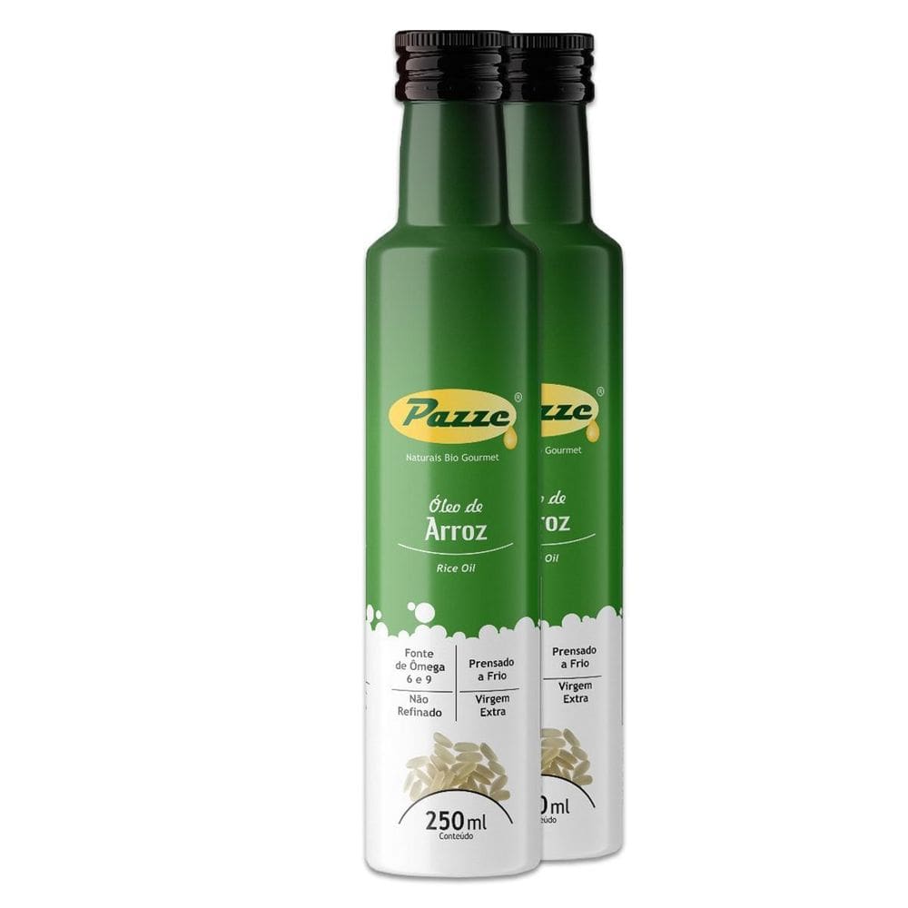 Kit 2 Óleo De Arroz Pazze 250Ml