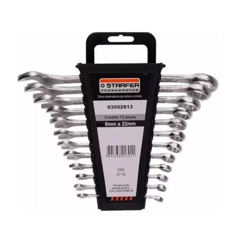 Combinada 12 Peças: Chave De Aperto