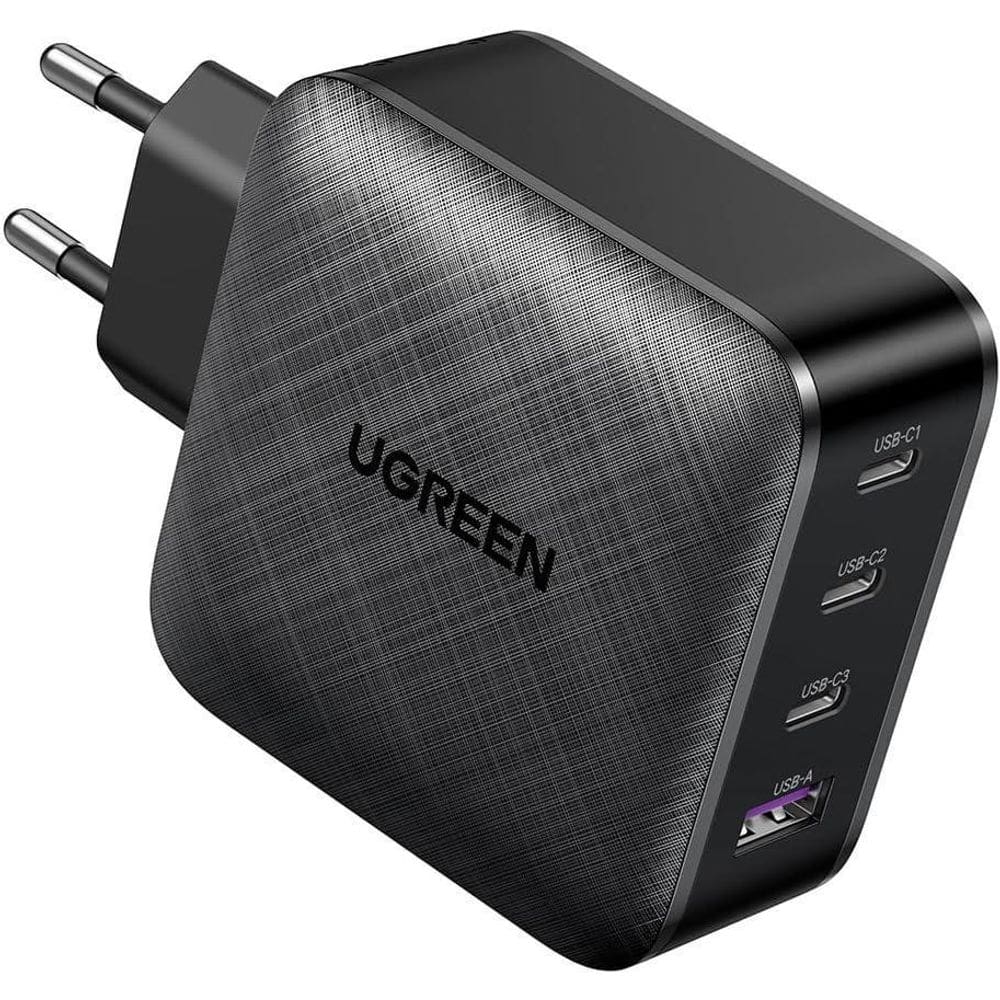 Carregador Ugreen 65W Gan 4 Portas Multiporta Usb-A Type C