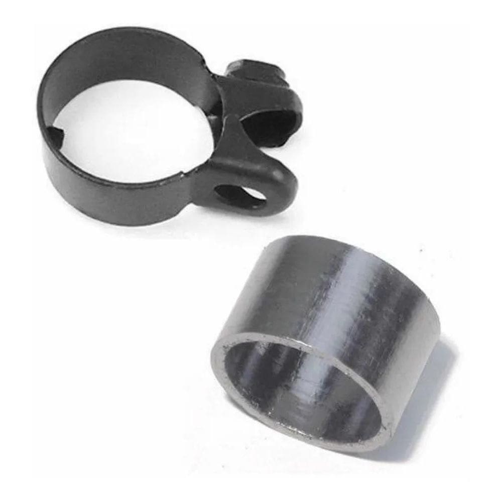 2X Abraçadeira Escape Cb 300/ Tornado + Guarnição Ponteira