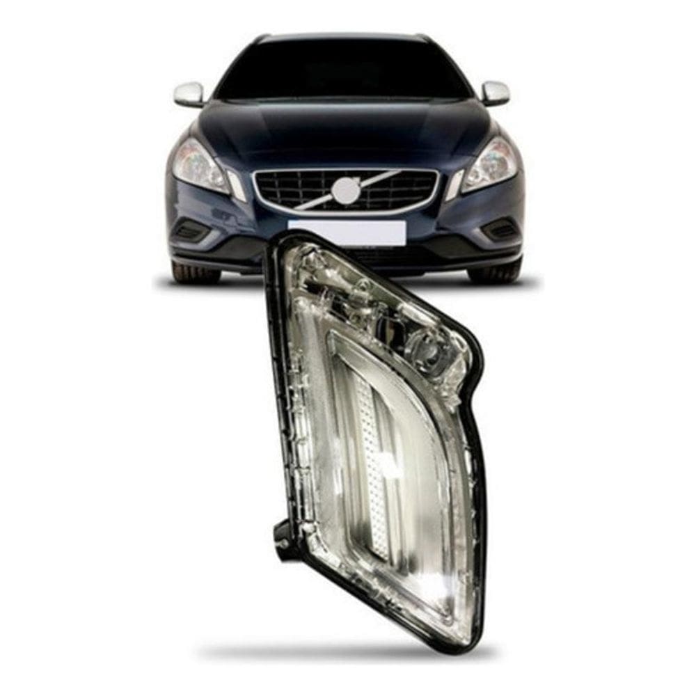Lanterna Diurna Milha Led Volvo V60 11 A 13 Daylight Novo