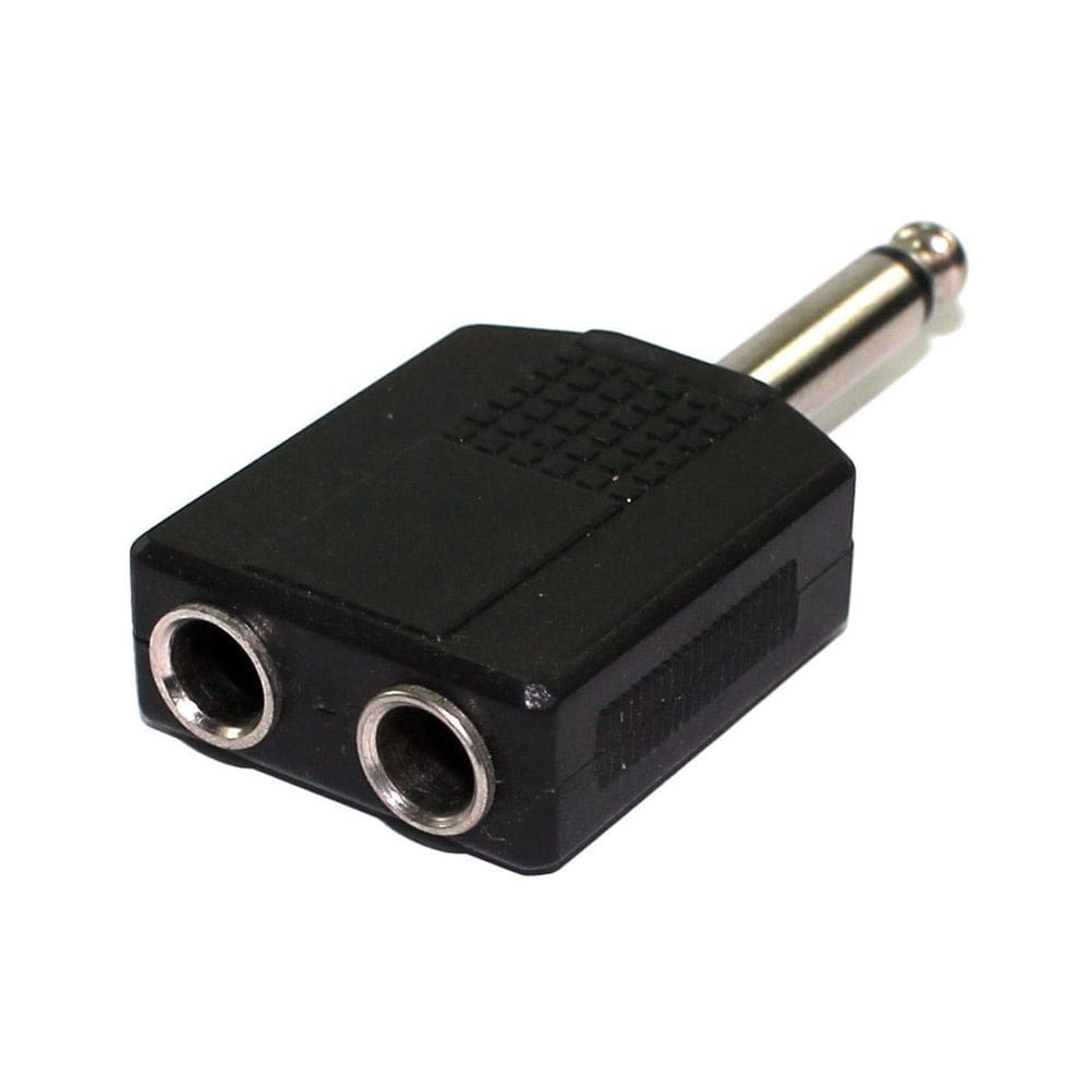 Adaptador Plug P10 Para 2 X J10 Stereo