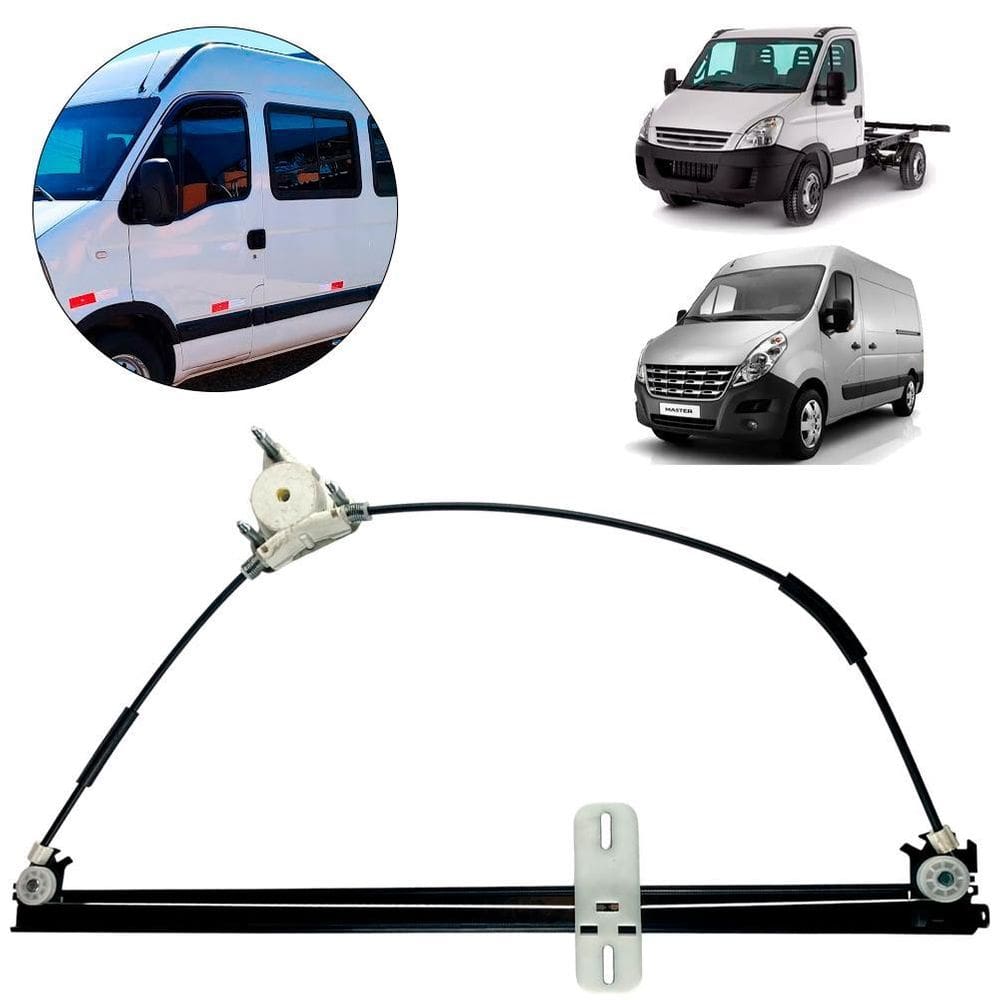 Máquina Vidro Porta Direita Daily Master 2008 09 10 11 À 13