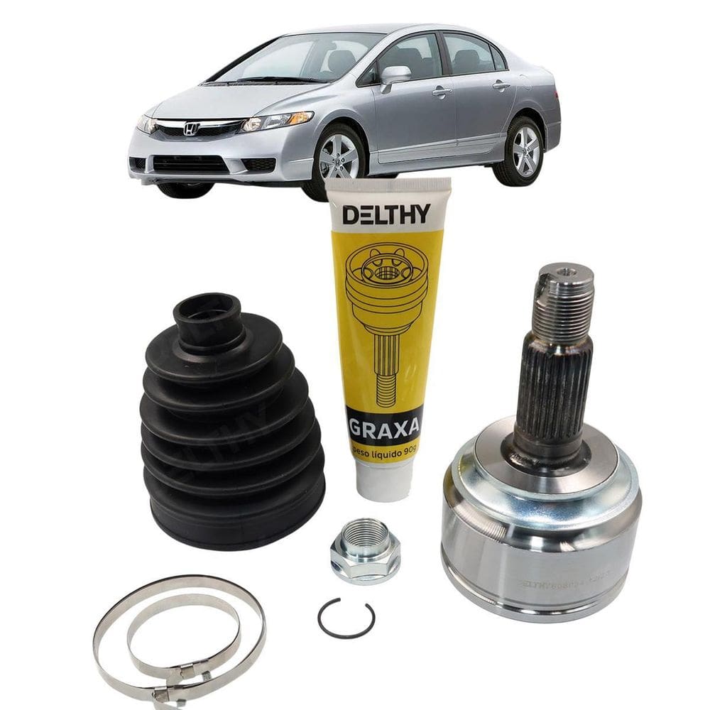 Junta Homocinética Roda Civic 1.8 16V 2008 Até 2011 24X26