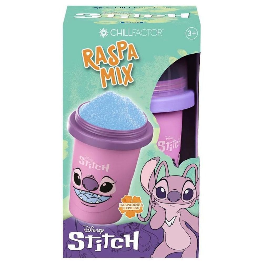 Copo Raspa Mix Rosa Disney Do Stitch Chill Factor Sunny 4661