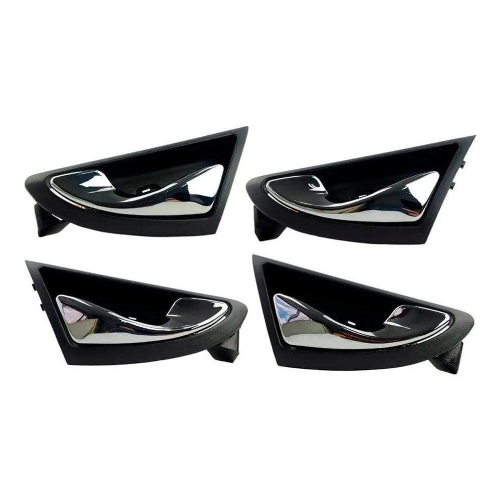 2X Kit 4 Maçanetas Internas Diant/Tras Jac J3 Turin 2011 A 2