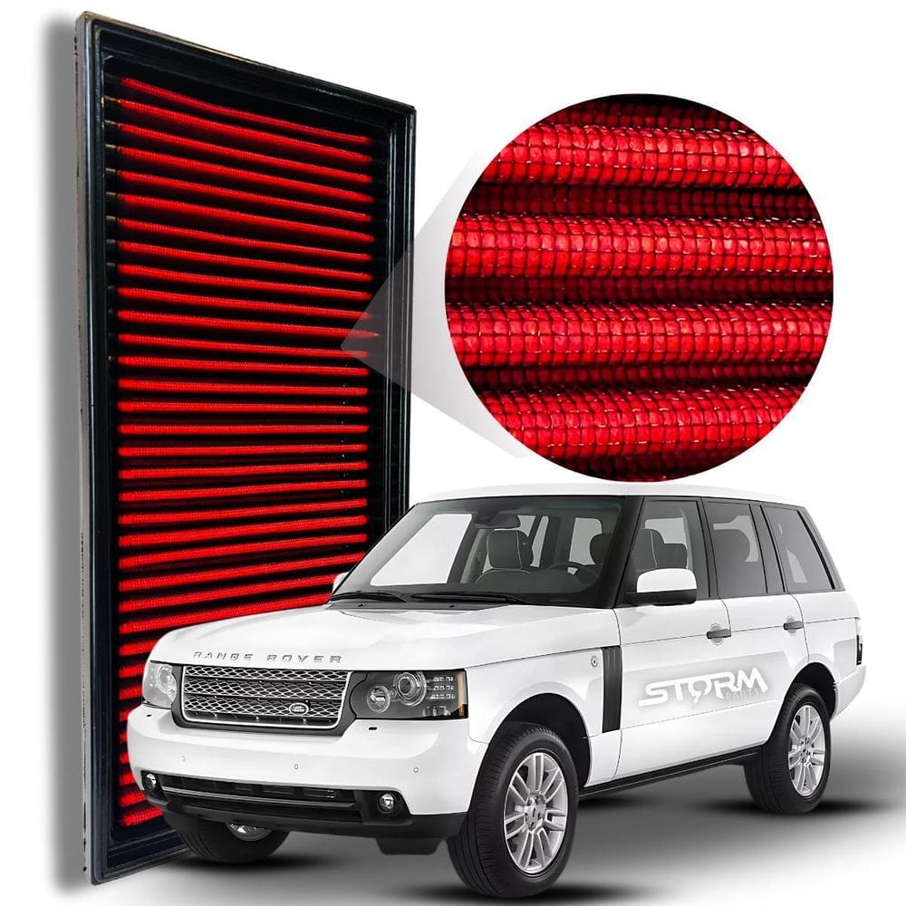 Filtro Ar Esportivo Range Rover 3.6 V8 Turbo Ano 2006 A 2012