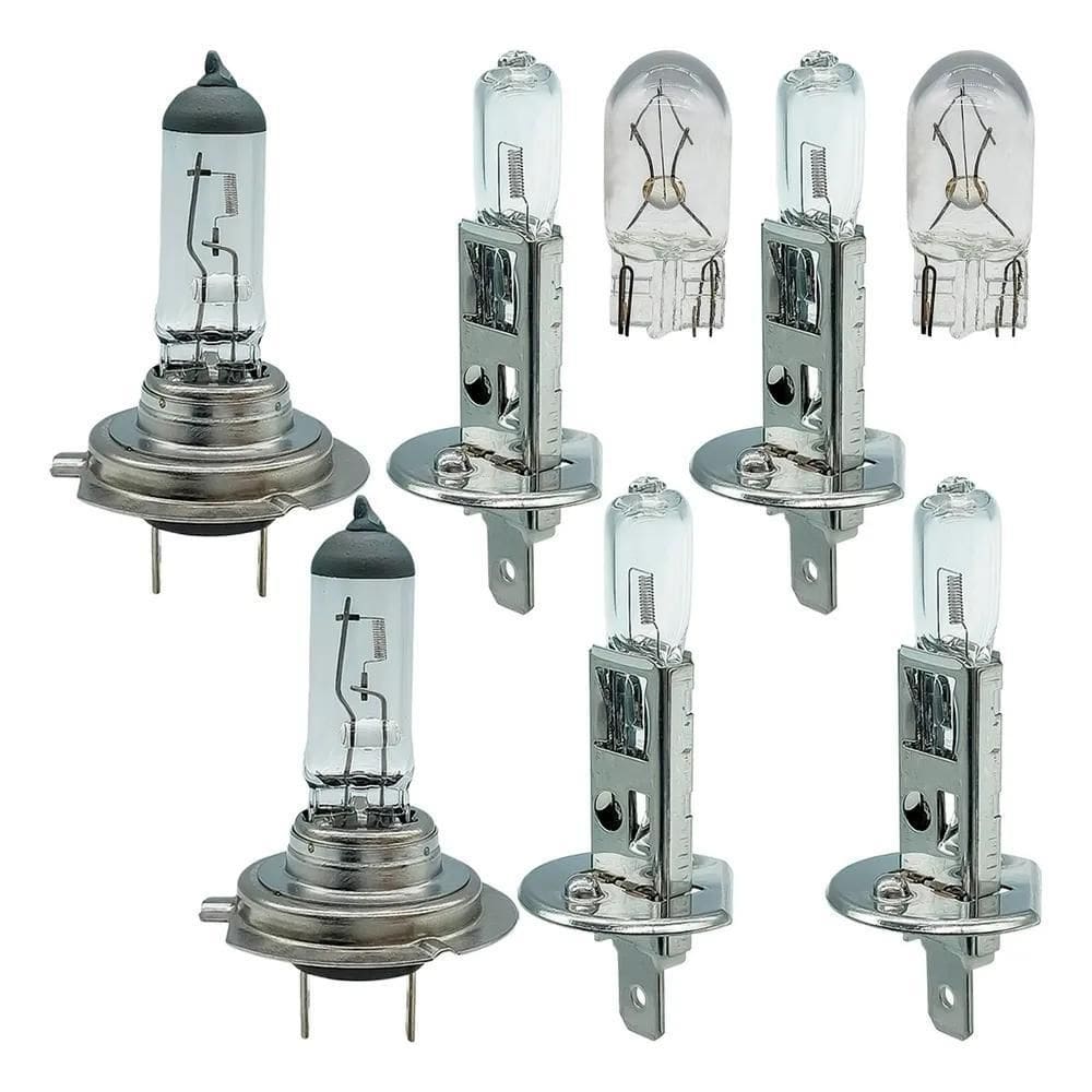 2X Kit Lampada Farol Alto Baixo E Milha Neblina   Foco Duplo