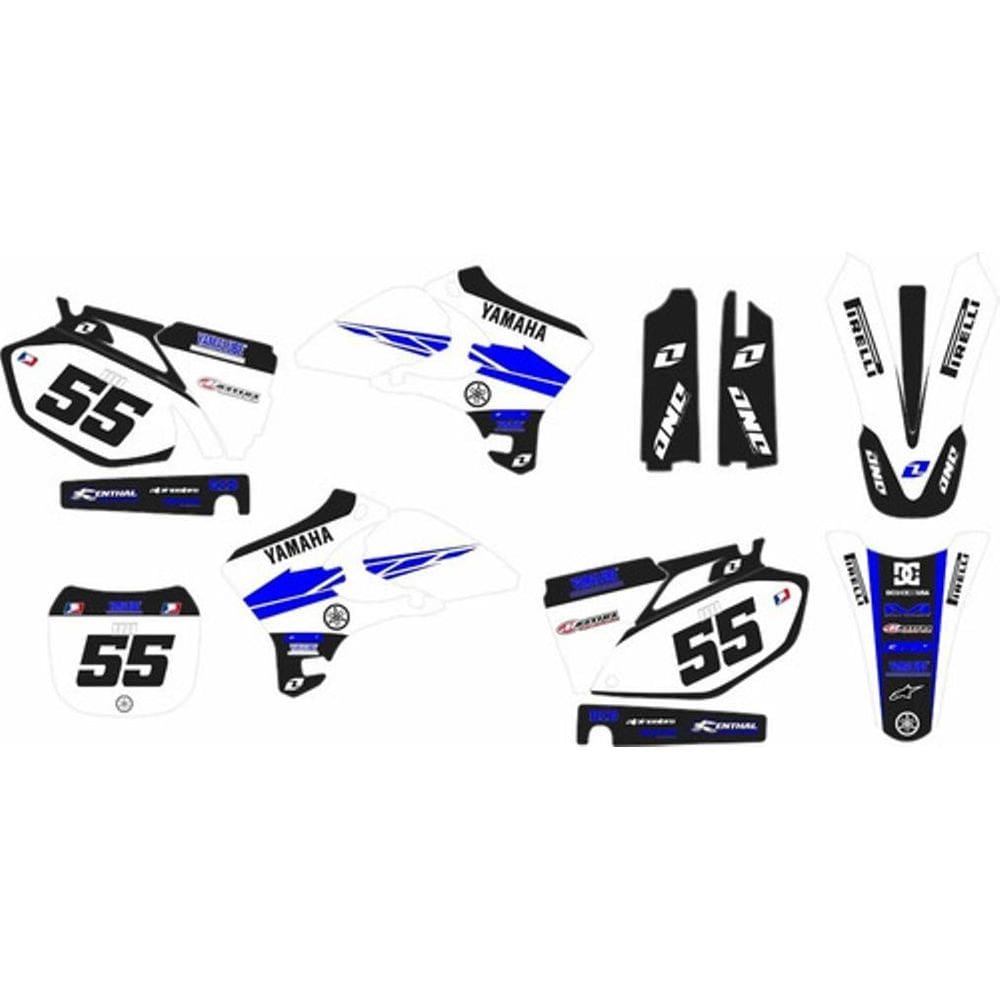 Kit Adesivo Moto Cross Trilha Yz 450F 250 2003 A 2005 Lm275