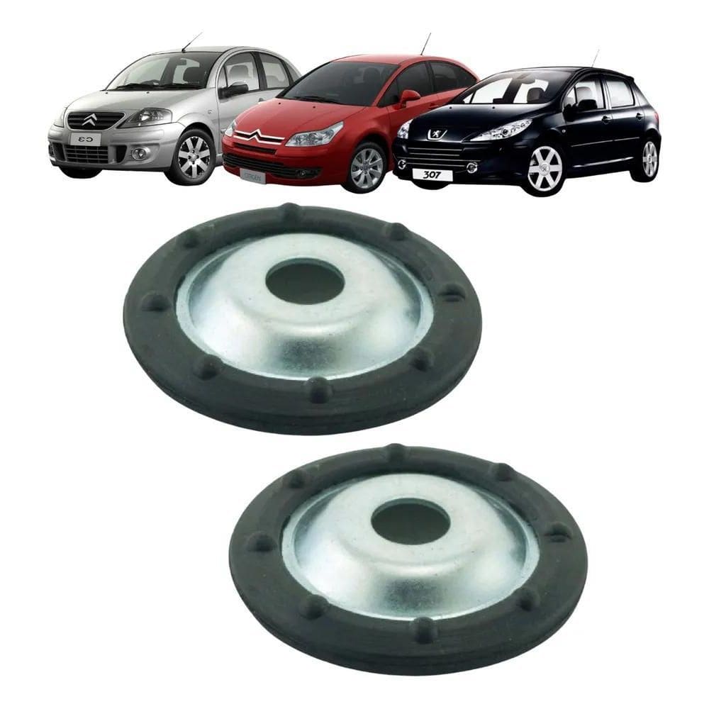 2X 2 Prato Superior Amortecedor Dianteir C3 C4 307 308 408 3