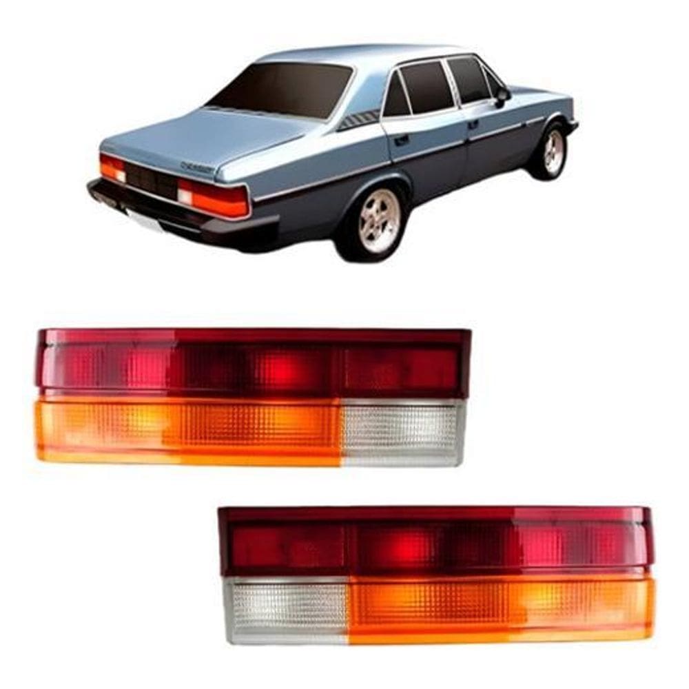 Sinaleira Traseira Opala 1990 91 1992 Tricolor