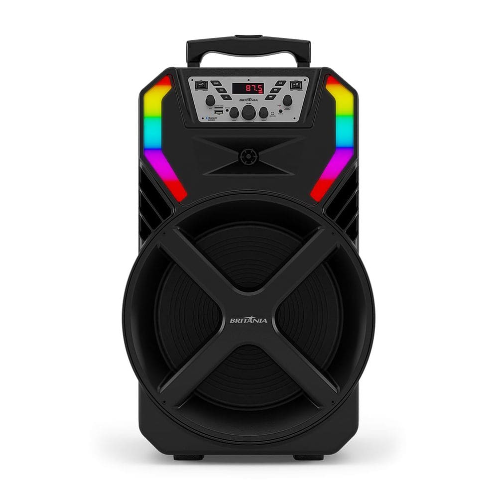 Caixa de Som Amplificada Britânia BCX12100 Woofer 12” 700W