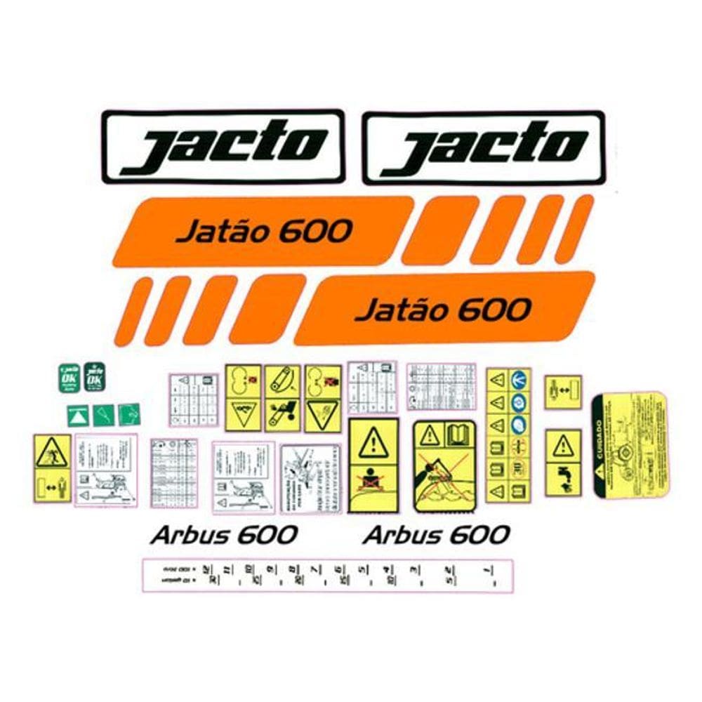 Kit Adesivos - Jacto Arbus 600