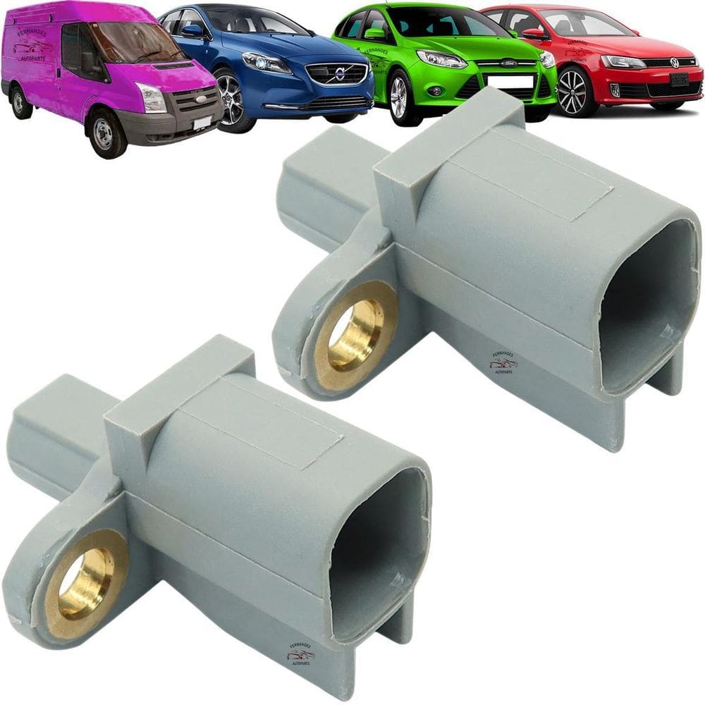 Par Sensor Abs Cinza Traseiro Transit Focus Jetta Volvo V40