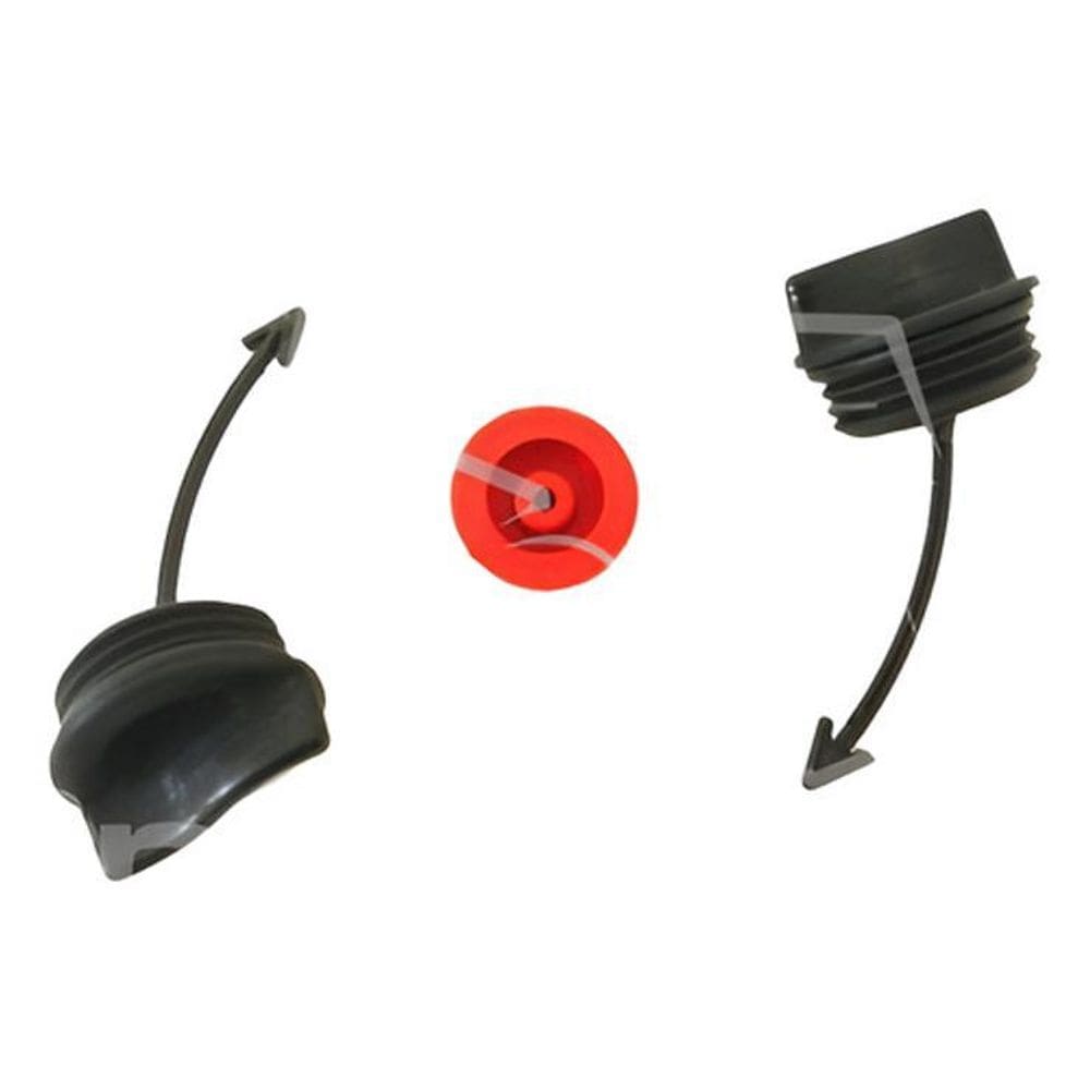 Kit  1 Capa Do Botão Partida  E  2 Bujão Do Casco  Gti 4 Tec