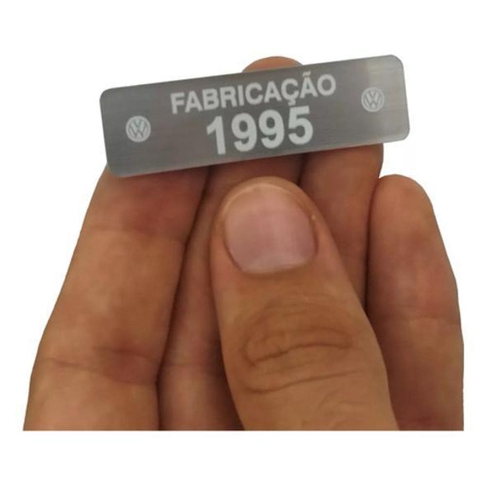 Adesivo Etiqueta Ano Fabricação Compatível Volkswagen 1995