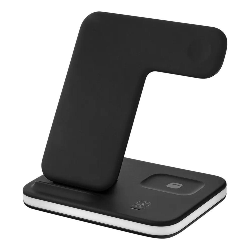 2X Carregador Por Indução 4 Em 1 20W Fam Fca-Qw26