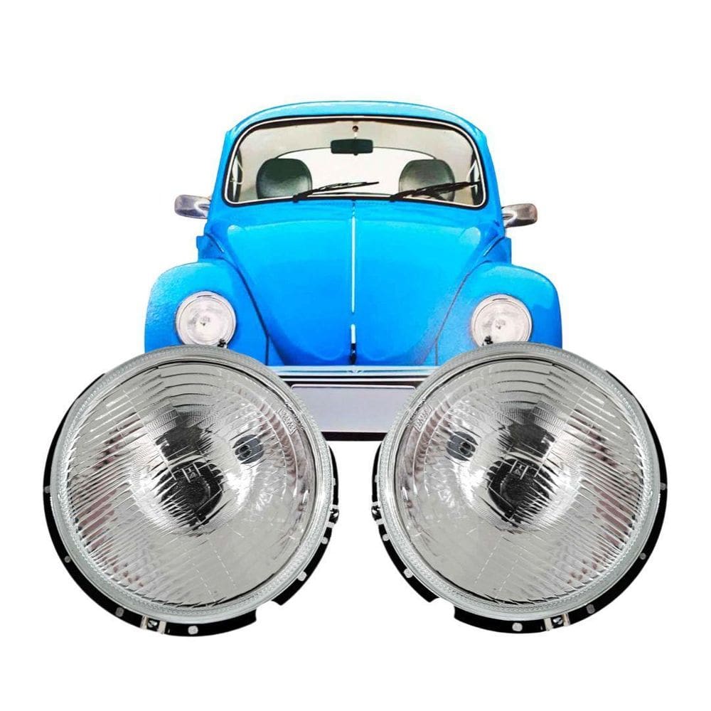 MP - Par Farol Para Fusca 1976 A 1996 Aro Len