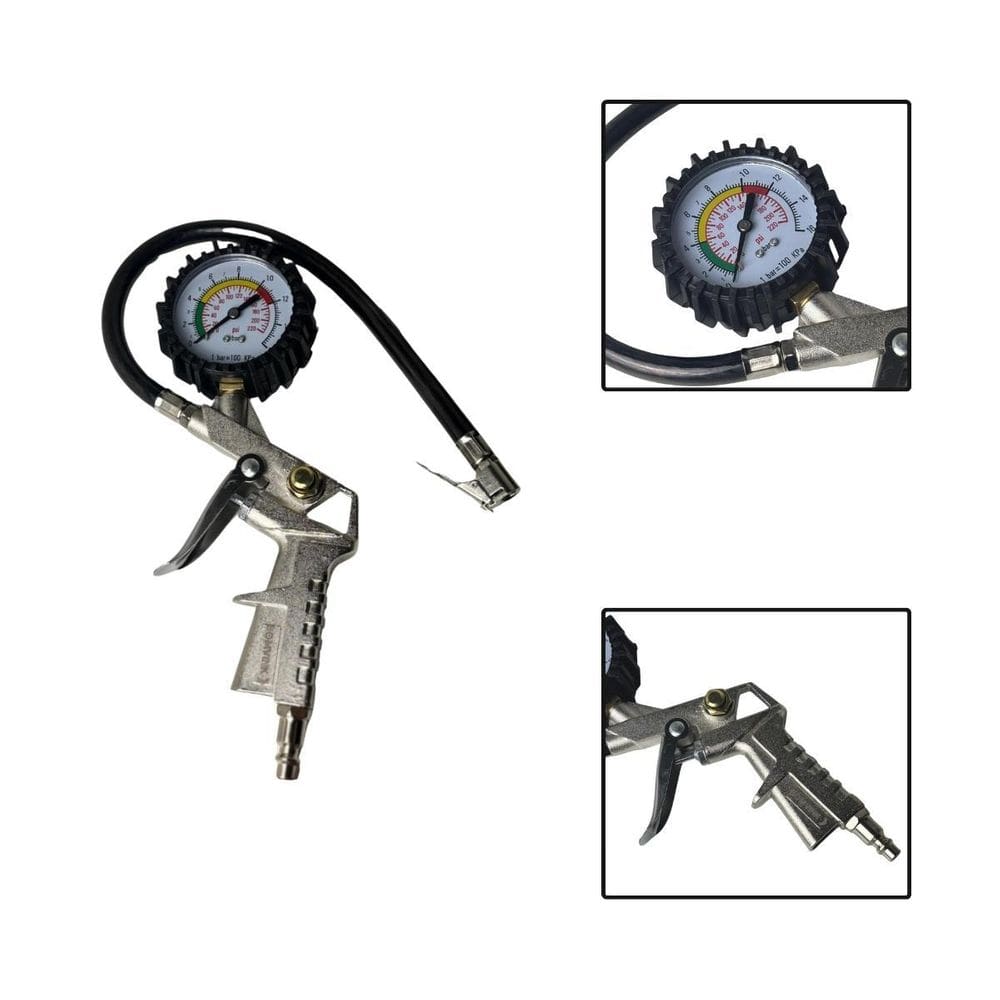 MP - Calibrador Pistola Pneus Manual Carro Mo