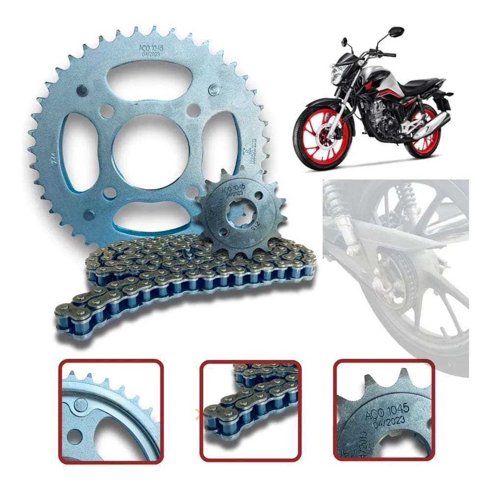 MP - 2X Kit Relac ao Cg Titan 160 Fan 160 Sta